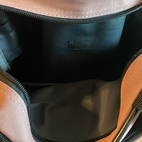 TAG HEUER Messenger bag mauve and black colored. - Picture 8 of 15